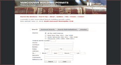 Desktop Screenshot of permits.heritagevancouver.org